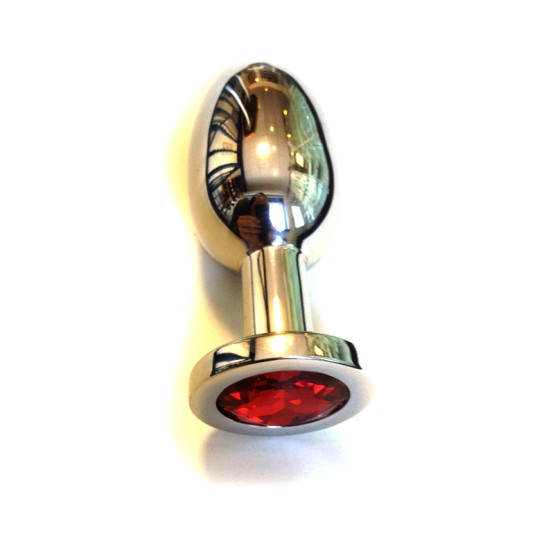 Jewel Buttplug - Large Red