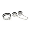 Steel Large Collar & Cuffs