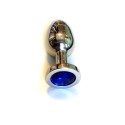 Jewel Buttplug - Large Blue