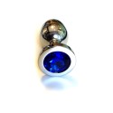 Jewel Buttplug - Large Blue