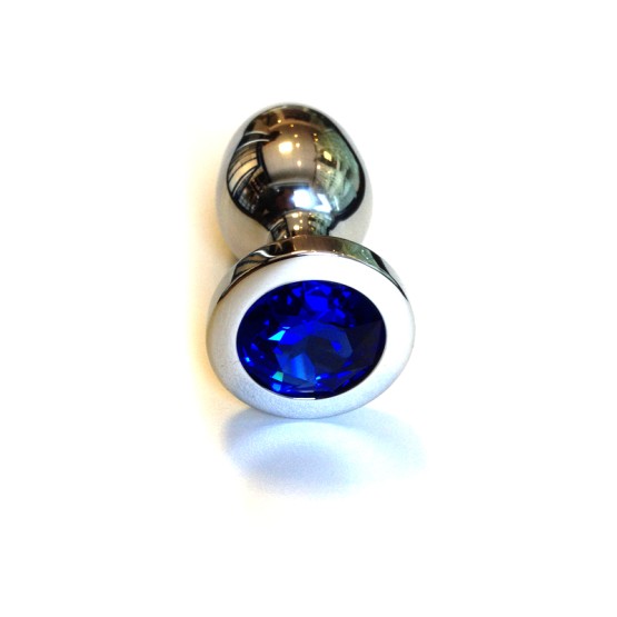 Jewel Buttplug - Large Blue