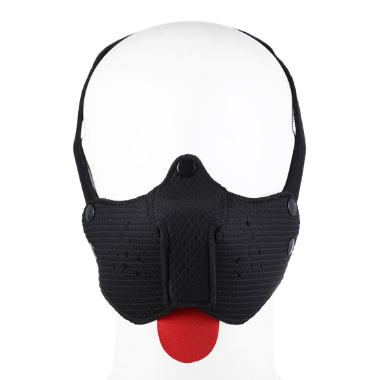 Neoprene Puppy Dog Black Mouth Mask
