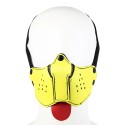 Neoprene Puppy Dog Yellow Mouth Mask