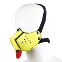 Neoprene Puppy Dog Yellow Mouth Mask