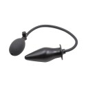 Inflated Anal Spade Plug Black