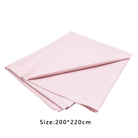 Bed Sheet Cover Pink PVC