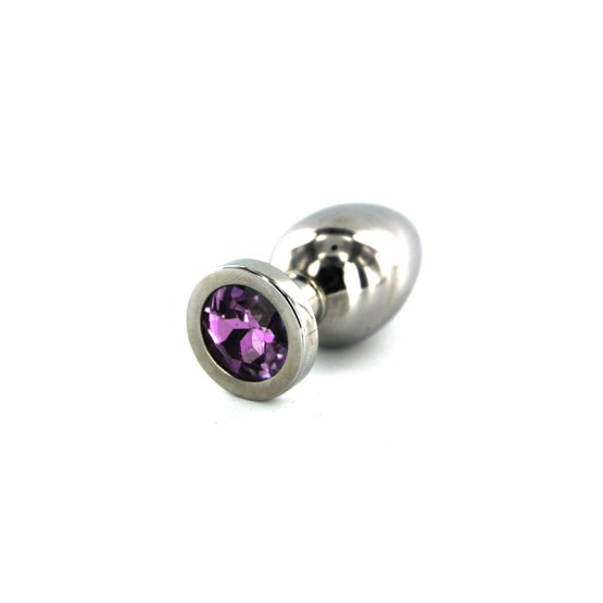 Jewel Buttplug - Small Purple
