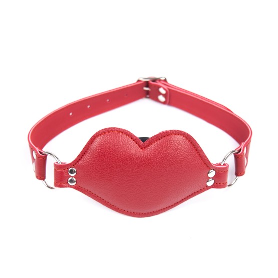 Big Lips Penis Gag Red