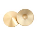 Metal Round Nipple Covers Gold
