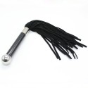 Black Flogger With Acrylic Handle