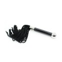 Black Flogger With Acrylic Handle