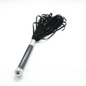 Black Flogger With Acrylic Handle