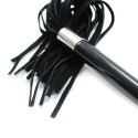 Black Flogger With Acrylic Handle