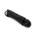 Silicone Rope Black 5 meter