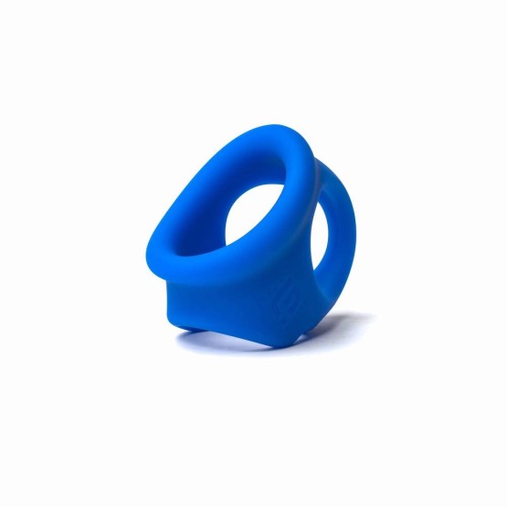 Liquid Silicone Cock Chute - Blue