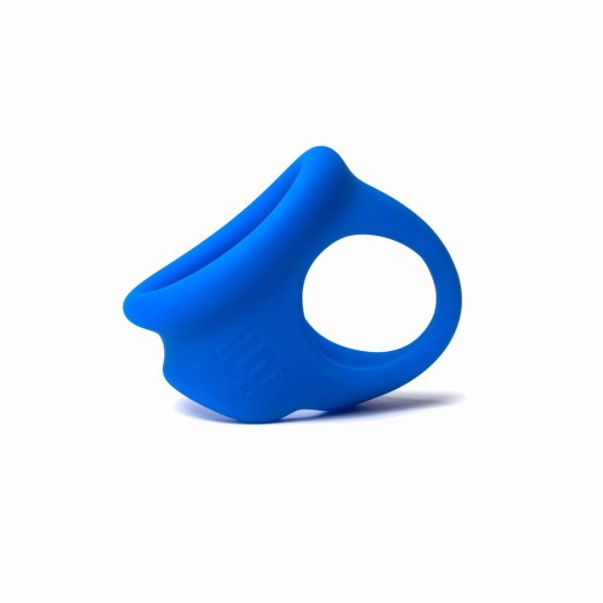 Liquid Silicone Cock Chute - Blue