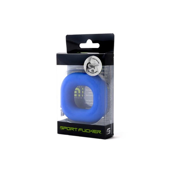Liquid Silicone Big Boner Ring - Blue