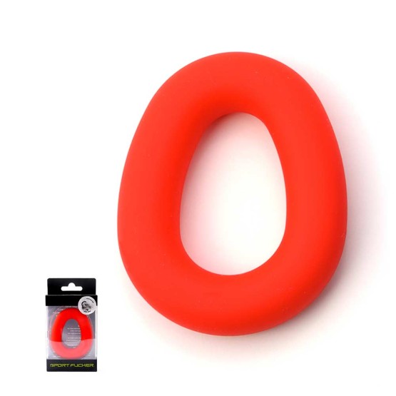 Liquid Silicone Hero Ring - Red
