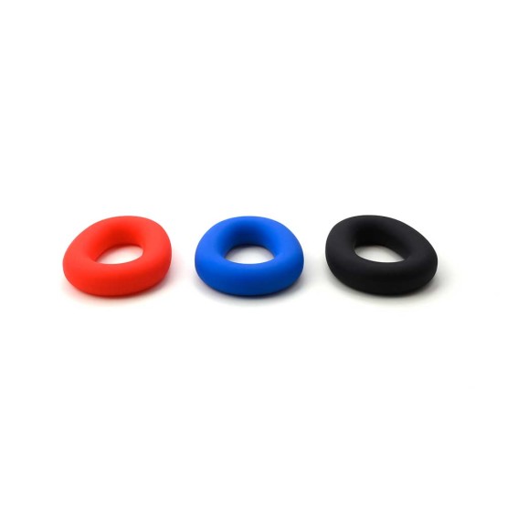 Liquid Silicone Hero Ring - Blue