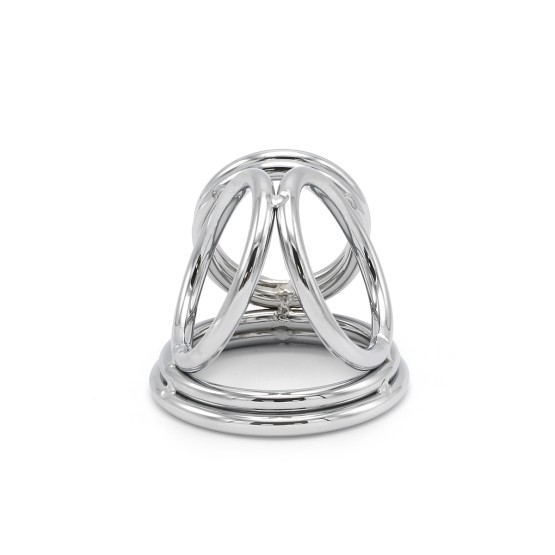 Quadruple Cock & Ball Ring