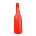 Champagne Bottle Large Red