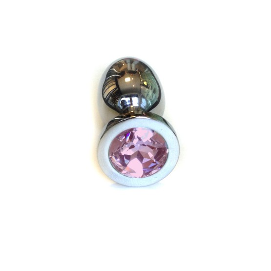 Jewel Buttplug - Medium Pink