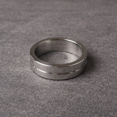 Steel Extra Thick Cockring 15 mm wide - 45 mm