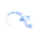 Anal Plug Dog Tail White/Blue