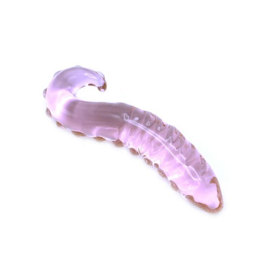 Pink Tentacle Glass Dildo