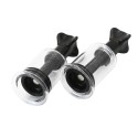2 Twist Cups Black L - 31 mm
