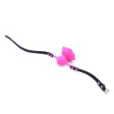 Silicone Pink Rose Gag