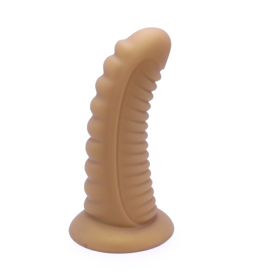 Ribbed Penis XL Shinny Flesh