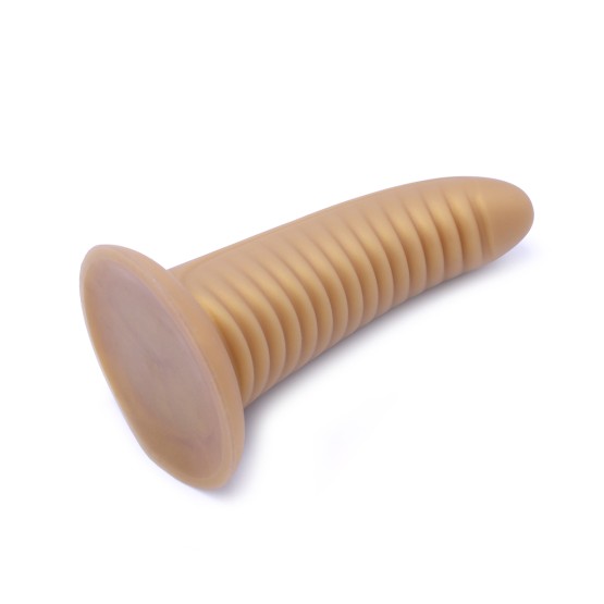 Ribbed Penis XL Shinny Flesh