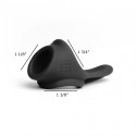Sport Fucker Tailslide Silicone Cocksling Black