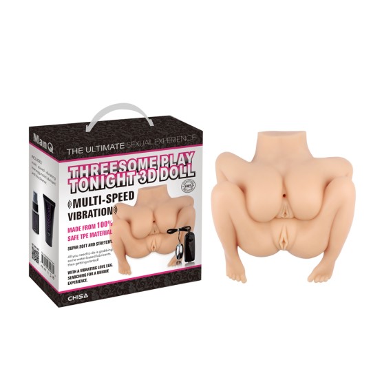 ManQ Threesome Play Tonight 3D Doll