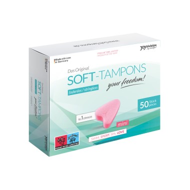 Soft-Tampons Mini 50-Pack