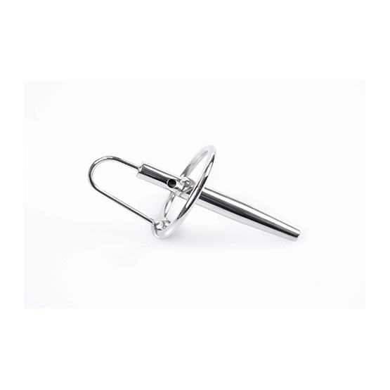 Hollow Penisplug with Glansring - 30 mm