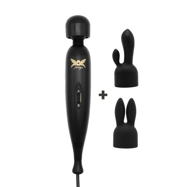 Pixey Turbo Black Edition Wand Vibrator kopen | Krachtige Wand Massager