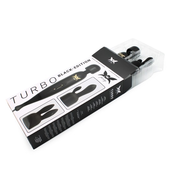 Pixey Turbo Black Edition Wand Vibrator kopen | Krachtige Wand Massager