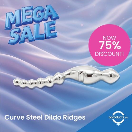 Curve Steel Dildo Ridges
