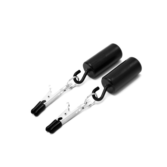 Nipple Croc Clamps 2x100g Hook Weights