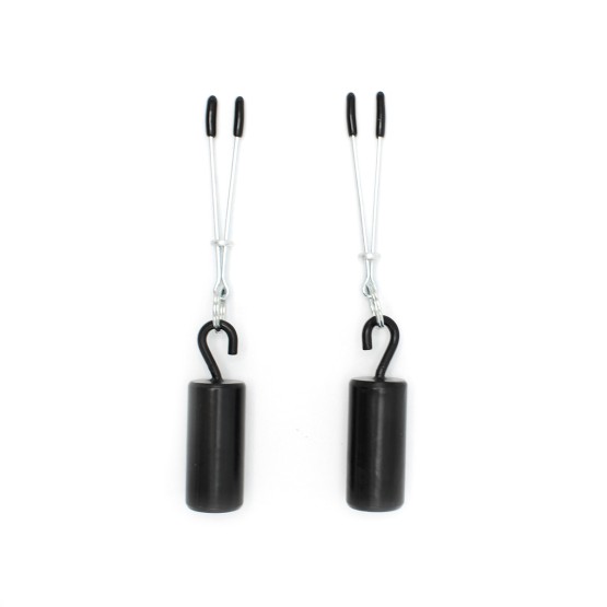 Nipple Pinch Clamps 2x100g Hook Weights