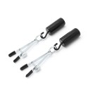 Nipple Adjustable Pinch Clamps 2x100g Hook Weights