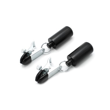 Nipple Adjustable Clamps 2x100g Bullet Weights