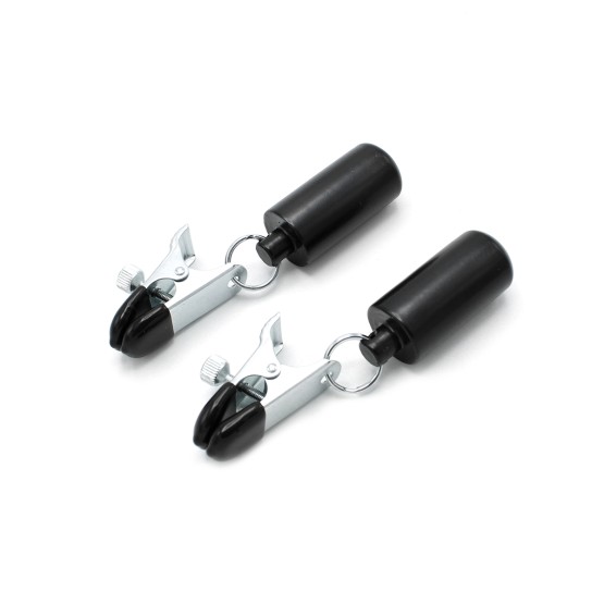 Nipple Adjustable Clamps 2x100g Bullet Weights