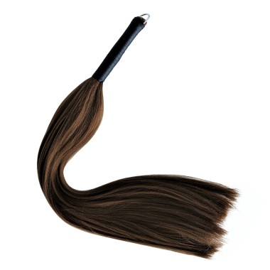 Hair Whip Brown Synthetic