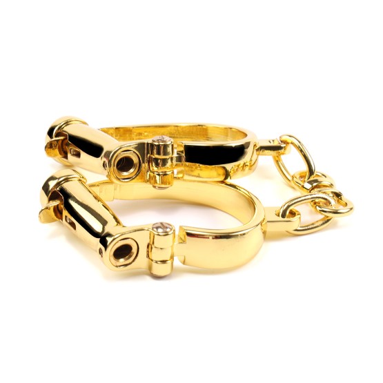 Sevanda Gold Deluxe Love-Slave Handcuffs