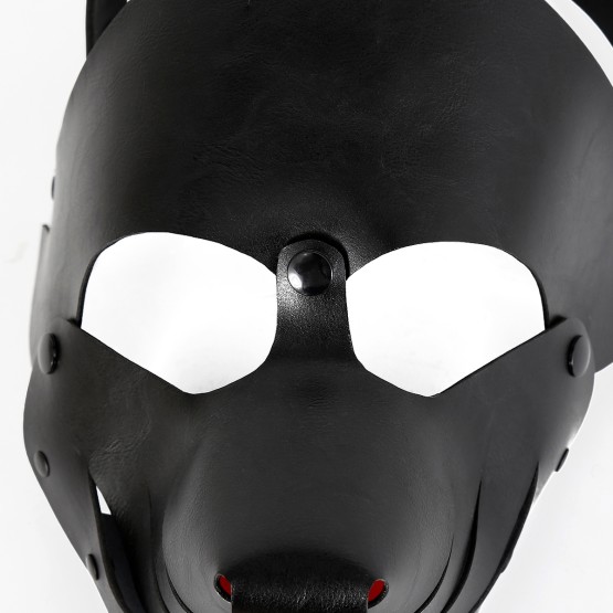 Puppy Mask PU-Leather