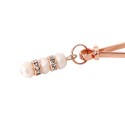 Rose Nipple Clamps Pinchers with Rhinestones