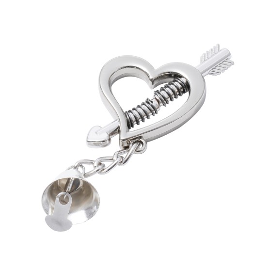 Heart Shaped Spring Nipple Clamps